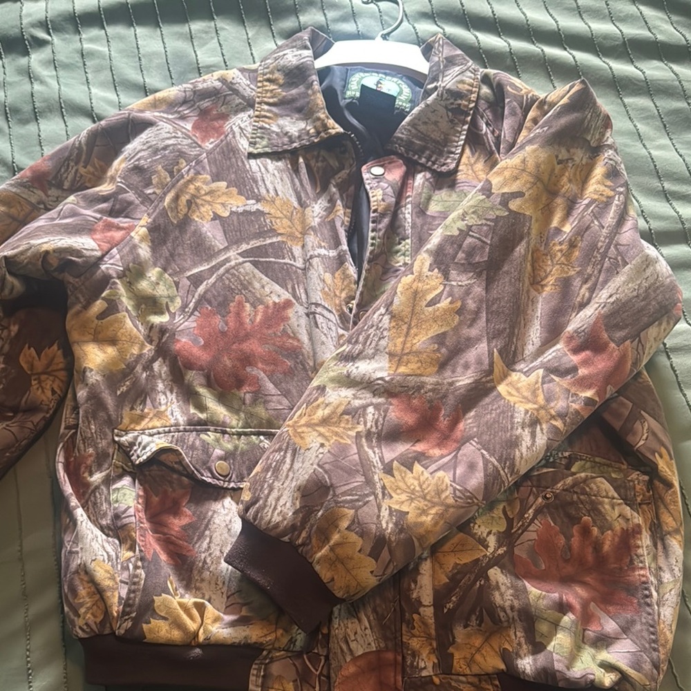 Master Sportsman Camouflage Leaf Print Men's Jacket